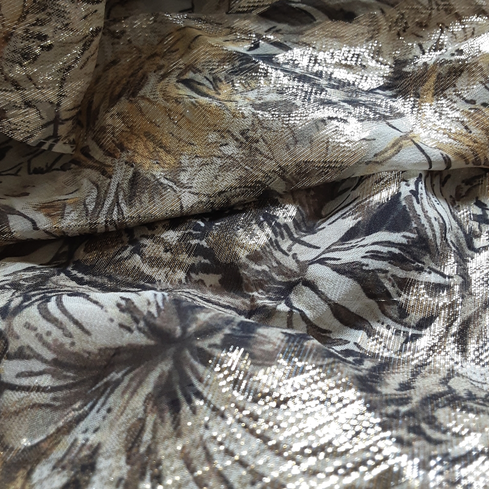 Haute Hippie Gold and Metallic Maxi Dress - Picture 9 of 9